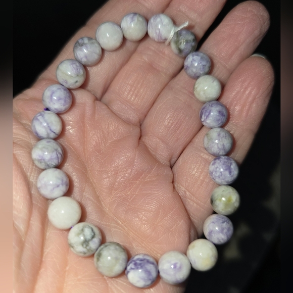 🐰SALE🐰 8mm Tiffany Stone Bracelet - Picture 5 of 5